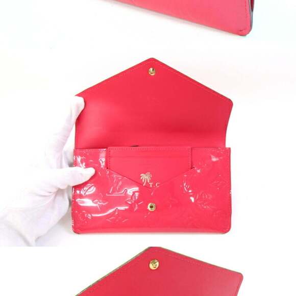 Louis Vuitton Vernis Portefeuille Jeanne Flap Bi-fold Long Wallet M61689 Hot ...